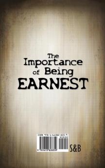 The Importance Of Being Earnest