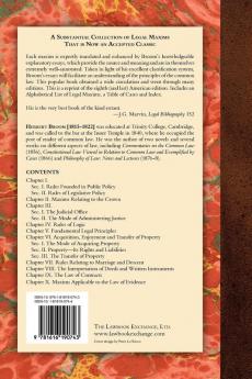 A Selection of Legal Maxims