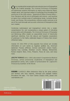 The Universal Dictionary of Biography and Mythology Vol. III (in Four Volumes): Iac - Pro: 3