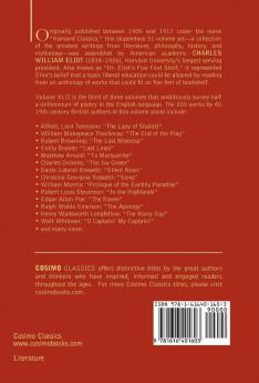 English Poetry III: Tennyson to Whitman: The Five Foot Shelf of Classics Vol. XLII (in 51 Volumes): 62