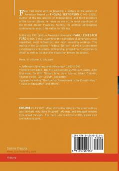 The Works of Thomas Jefferson Vol. X (in 12 Volumes): Correspondence and Papers 1803-1807