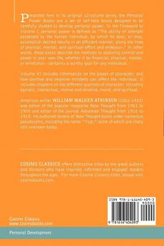 Personal Power Books (in 12 Volumes) Vol. XI: Character Power or Positive Individuality