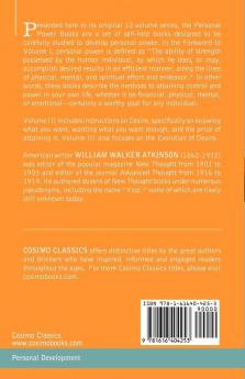 Personal Power Books (in 12 Volumes) Vol. III: Desire Power or Your Energizing Forces