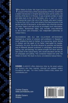 The Rahat-Us-Sudur Wa Ayat-Us-Surur: Being a History of the Saljuqs