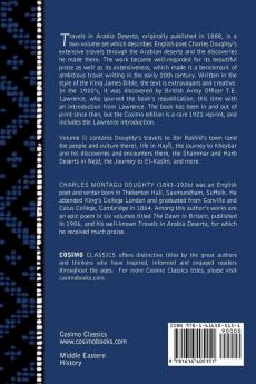 Travels in Arabia Deserta Vol. II (in Two Volumes): 2 (Middle Eastern History)