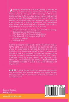 The Phenomenology of Mind (Two Volumes in One)