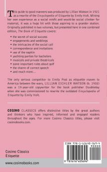 Book of Etiquette (Two Volumes in One)