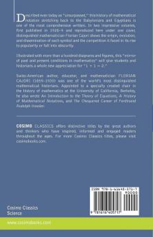 A History of Mathematical Notations (Two Volume in One)