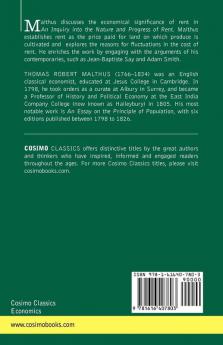 An Inquiry Into the Nature and Progress of Rent and the Principles by Which It Is Regulated