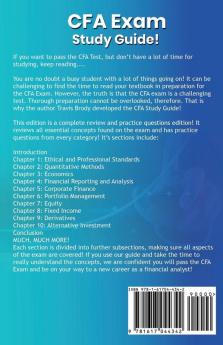 CFA Exam Study Guide! Level 1
