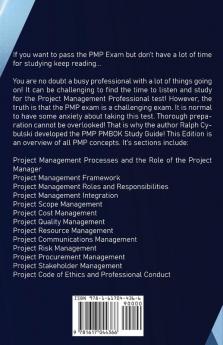 PMP   PMBOK   Study   Guide!   Project   Management   Professional   Exam   Study   Guide!  Best   Test   Prep   to   Help   You   Pass   the   Exam!   Complete   Review   Edition!