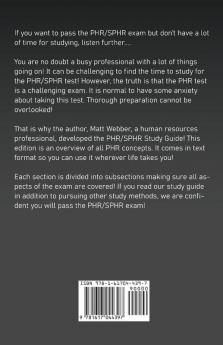 PHR/SPHR Study Guide!: Complete A-Z Review. Best PHR Test Prep Book to Help You Prepare for the PHR Exam & Learn Test Secrets!