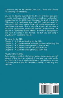 GED Audio Study Guide! Complete A-Z Review Edition! Ultimate Test Prep Book for the GED Exam! Covers ALL Test Subjects! Learn Test Secrets!