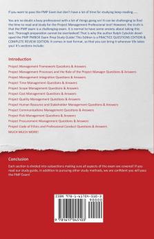 PMP Exam Prep - PMP PMBOK Crash Course Study Guide 2 Books In 1