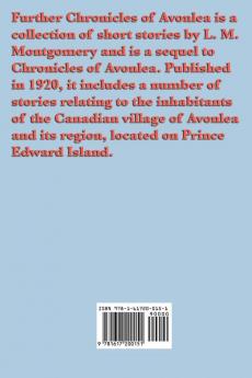 Further Chronicles of Avonlea