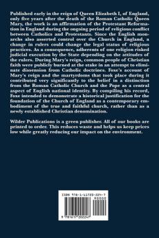 Foxe's Book of Martyrs
