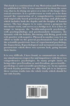 Toward a Psychology of Being