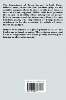 Oscar Wilde: The Importance of Being Earnest
