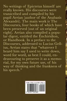 The Enchiridion of Epictetus