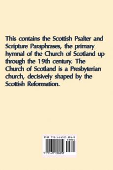 Scottish Psalter and Paraphrases