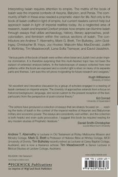 Isaiah and Imperial Context