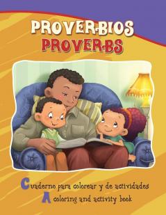 Proverbios Proverbs: Bilingual Coloring and Activity Book (Bible Chapters for Kids)