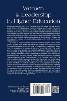 Women and Leadership in Higher Education