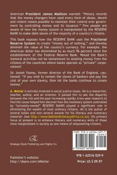 The Reserve Bank = A License to Steal Money from Citizens? How Money Is Created from Nothing for Dummies