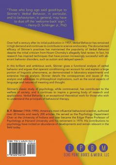 Verbal Behavior