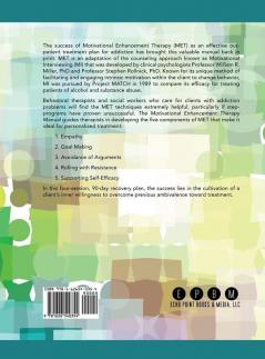 Motivational Enhancement Therapy Manual