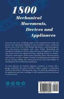1800 Mechanical Movements Devices and Appliances (Dover Science Books) Enlarged 16th Edition