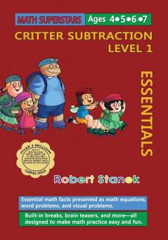 Math Superstars Subtraction Level 1: Essential Math Facts for Ages 4 - 7