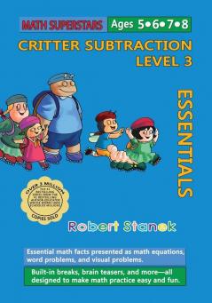 Math Superstars Subtraction Level 3: Essential Math Facts for Ages 5 - 8: 7