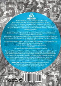 The Math Handbook for Students with Math Difficulties Dyscalculia Dyslexia or ADHD