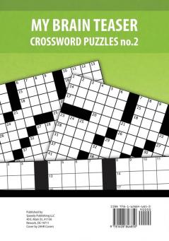 My Brain Teaser Crossword Puzzle No.2