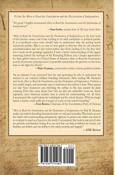How to Read the Constitution and the Declaration of Independence