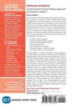 Business Analytics Volume I