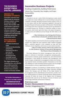 Innovative Business Projects: Breaking Complexities Building Performance Volume II: Financials New Insights and Project Sustainability