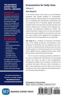 Econometrics for Daily Lives Volume II