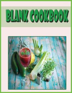 Blank Cookbook