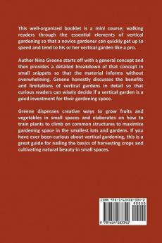 Vertical Gardening: More Garden in Less Space (Large Print): Gardening Basics for Beginners Series