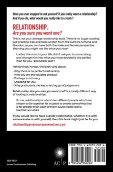 Relationship. Are you sure you want one?