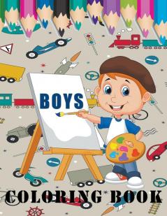 Boys Coloring Book