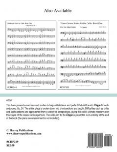 The Faure Elegie Study Book for Cello