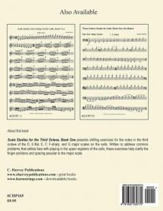Scale Studies for the Third Octave for the Cello Book One