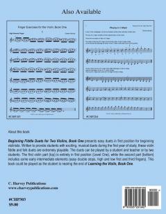Beginning Fiddle Duets for Two Violins Book One