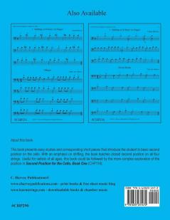 Second Position Preparatory Studies for the Cello