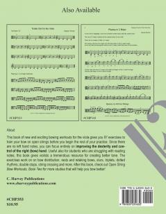 Open String Bow Workouts for Viola Book One