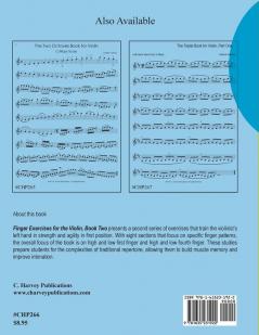 Finger Exercises for the Violin Book Two