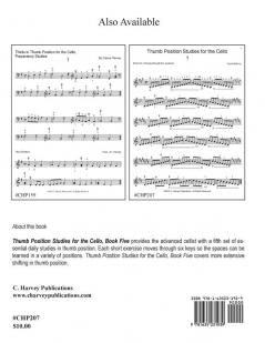 Thumb Position Studies for the Cello Book Five